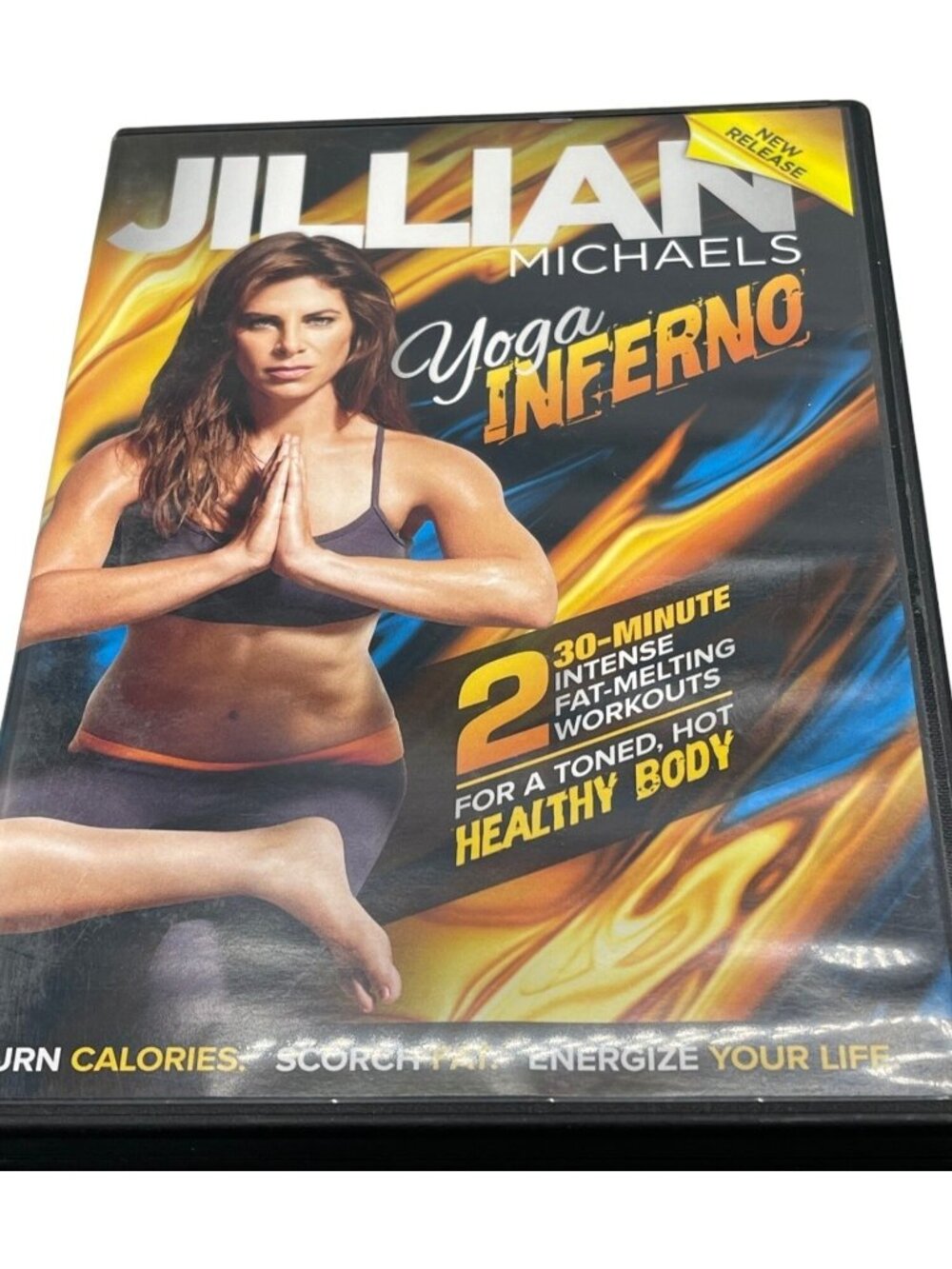 DVD Jillian Michaels Yoga Inferno Empowered 2 - 30 minute workouts READ
